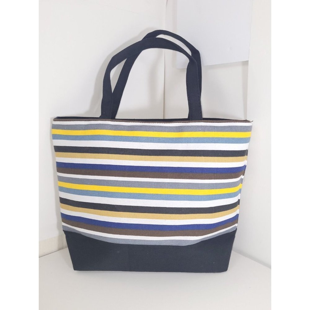 Women's  Handbag Shoulder BEACH striped bag multicolor shoppers  tote